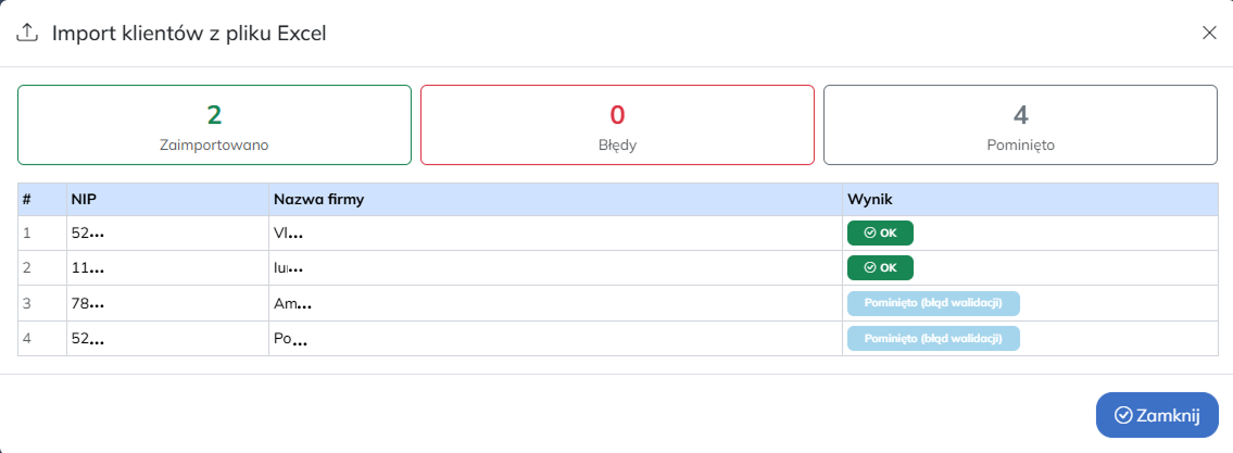 Biuro - lista firm siodme