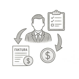 Ilustracja kontroli płatności